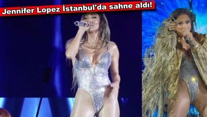 İstanbul'da Jennifer Lopez rüzgarı esti!