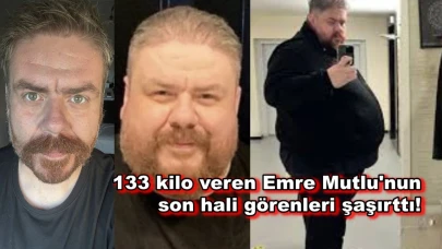 Komedyen Emre Mutlu 18 ayda 133 kilo verdi! Son hali ile herkesi şaşırttı
