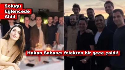 Hakan Sabancı, Hande Erçel ile ayrıldıktan sonra eğlencede görüntülendi!