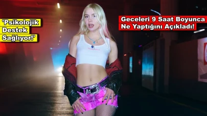 Aleyna Tilki, gece gelen enerjiyle 9 saat boyunca ne yaptığını açıkladı!