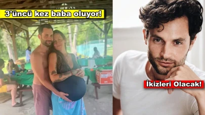 You dizisinin yıldızı Penn Badgley'in ikiz bebekleri doğdu!