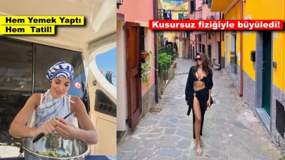 Fasulye de ayıklarım yoga da yaparım! Tuvana Türkay'ın yazı bitmedi!