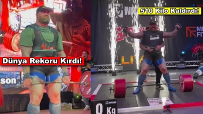 Game of Thrones'un The Mountain'ı Thor Björnsson dünya rekoru kırdı!