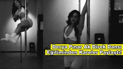 Ünlü oyuncu direk dansı eğitimi alıyor, prova görüntülerinı yayınladı!