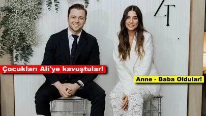 Tolga Sarıtaş ile Zeynep Mayruk çocuklarına kavuştu!