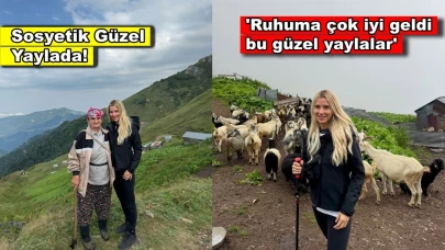 Pınar Sabancı Karadeniz turuna çıktı, 'ruhuma çok iyi geldi' dedi!