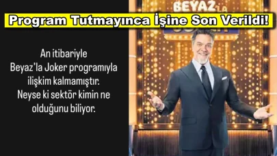 Beyazıt Öztürk’ün sunduğu Beyaz'la Joker programında kriz çıktı, işine son verildi!