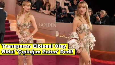 Transparan elbisesi olay oldu, 'zaten çıplağım' açıklamasında bulundu!