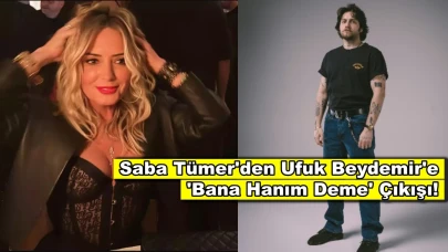 Ufuk Beydemir ile program yapan Saba Tümer'den ilginç çıkış: ''Hanım deme''