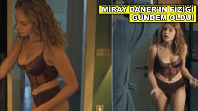 Oyuncu miray Daner fit görüntüsü ile dikkat çekti!