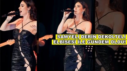 53 yaşındaki Defne Samyeli'nin derin dekolteli elbisesi gündemi sarstı!