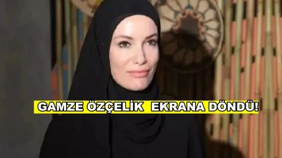 Gamze Özçelik Operasyon Alesta ile ekrana dönüyor!