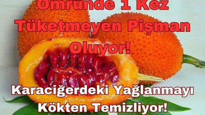 Ömründe 1 Kez Tüketmeyen Pişman Oluyor! Karaciğerdeki Yağlanmayı Kökten Temizliyor!