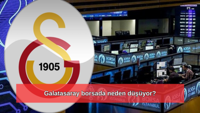 Son dakika: Galatasaray borsada neden düşüyor?