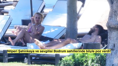 Nilperi Şahinkaya ve Emre Yusufi Bodrum'da Romantik Pozlar!