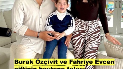 Burak Özçivit ve Fahriye Evcen'in Oğlu Kerem Acil Serviste! Nedeni Bilinmiyor!