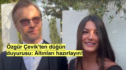 Özgür Çevik Mutluluğa Evet Dedi: Düğün Tarihi ve Detayları!