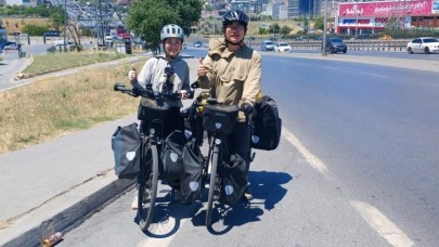 Bisikletleriyle Binlerce Kilometre: Çinli Çift, Türkiye'yi Keşfetmeye Geldi