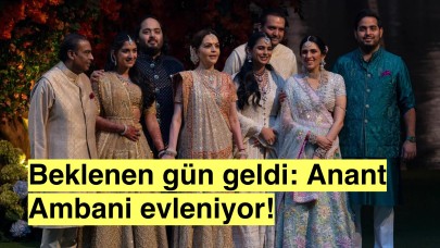 Hindistan'ın En Zengin Ailesi Kutlamada: Anant Ambani Evleniyor!