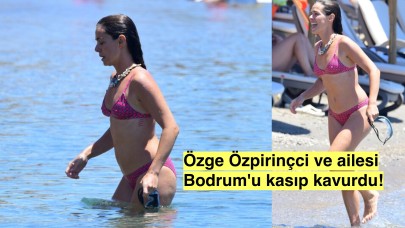 Özge Özpirinçci Bodrum'u Salladı: Güneş, Deniz ve Mercan!