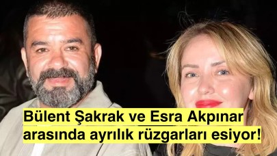 Bülent Şakrak ve Esra Akpınar aşkı kısa sürdü birbirlerini takipten çıktılar!