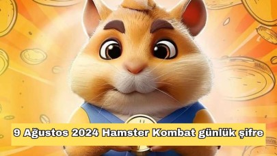 9 Ağustos 2024 Hamster Kombat günlük şifre nedir?