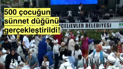 Bahçelievler'de 500 çocuğun Geleneksel Sünnet Şöleni gerçekleşti