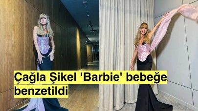 Çağla Şikel öyle pozlarını görenler 'Barbie bebek gibi' yorumlarında bulundu