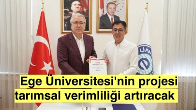 Ege Üniversitesi insansız kara aracı platformuyla tarımda yenilikçi bir adım attı!