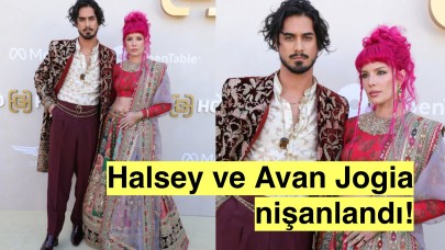 Halsey, Alev Aydın'dan ayrıldıktan sonra Avan Jogia ile nişanlandığını duyurdu!