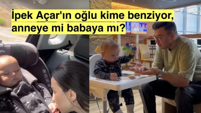 İpek Açar'ın oğlu Ömer büyüyor, takipçilerinden 'tıpkı babası' yorumu geldi