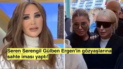 Seren Serengil Gülben Ergen'in gözyaşlarını sahte buldu!