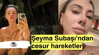 Şeyma Subaşı yarı çıplak fotoğrafından sonra bu kez de aynadasındaki detayla gündemde!