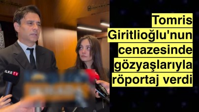 Cansel Elçin ve eşi Tomris Giritlioğlu'nun cenazesinde ağlayarak anlattı:'Annem gibiydi'