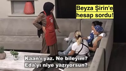 MasterChef Beyza, Şirin'e Eda'yı yazmasının hesabını sordu