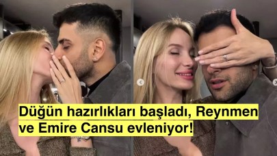 Reynmen ile Emire Cansu Kurtaran evleniyor, tarih belli oldu mu?