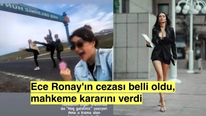 Ece Ronay'ın 46 gün hapis cezası adli para cezasına çevrildi