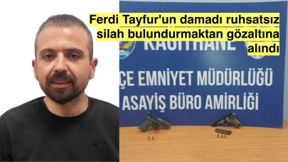 Kayınpederi'ne sert çıkışmıştı, Ferdi Tayfur'un damadı gözlatına alındı