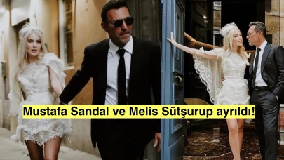 Mustafa Sandal ile eşi Melis Sütşurup yollarını ayırdı