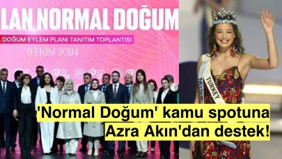 'Normal Doğum' skandalına herkes tepki gösterirken Azra Akın'dan destek geldi!