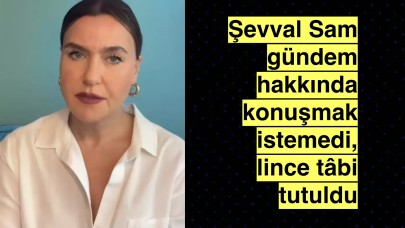 Şevval Sam'ın gündem hakkında yorumları olay oldu:'Hiç kötü şeylerden bahsetmeyelim. Ne olur hiç girmeyin çok saçma oluyor'