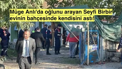 Müge Anlı'ya çıkıp oğlunu aramıştı, evinin bahçesinde kendini asarak intihar etti!