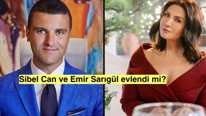 Sibel Can ve Emir Sarıgül'ün evlendiklerine dair söylentiler gündemde, çift evlendi mi?