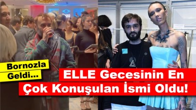 Bornozla Geldi: ELLE Gecesinin En Çok Konuşulan İsmi Salih Balta Oldu!