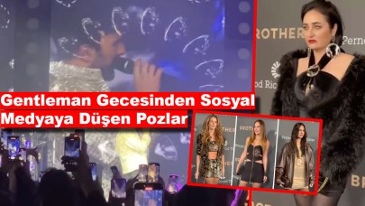 Gentleman Gecesinden Sosyal Medyaya Düşen Pozlar!