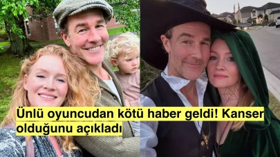 Oyuncu James Van Der Beek'in kanser olduğu ortaya çıktı