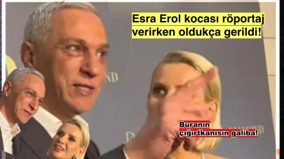 Esra Erol kocası Ali Özbir konuşurken fazlasıyla gerildi