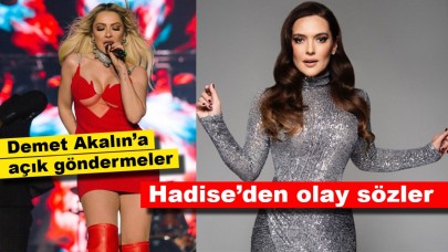 Hadise'nin "Hiç sevmiyorum" dediği şarkıcıya Demet Akalın'dan yanıt geldi!