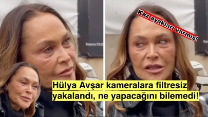 Hülya Avşar'ın filtresi kalktı gerçek yüzü ortaya çıktı, makyajsız hali şoke etti!