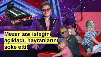 Elton John'dan Hayatının Son Notası: Mezar Taşına Yazılacak Sözler Açıklandı!